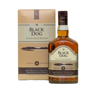 BLACK DOG GOLD WHISKEY <br>750ML